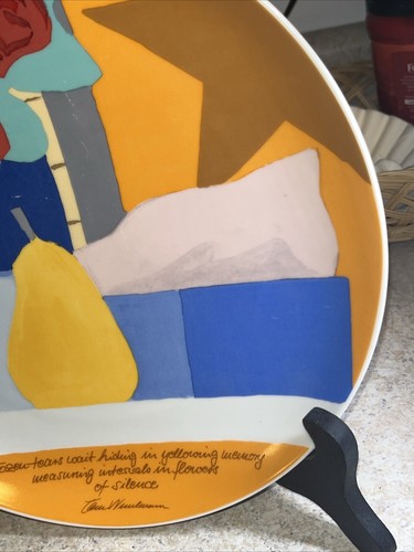 Tom Wesselmann Limited Edition 1985 Rosenthal Munster-Teller No 266/3000 - Picture 7 of 7