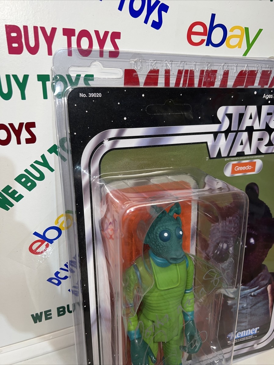 【サイン】スターウォーズ フィギュア Greedo Paul Blake /10 Paul Blake as Greedo in Star Wars: A New Hope (Official Pix