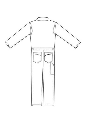 Men's Red Wing Coveralls Jumpsuit Blue Workwear Uniform 36 NEW Style # 60140 - Picture 17 of 17