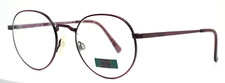 COLOURS ALEXANDER JULIAN 101 Antique Burgundy Womens Eyeglasses 51-20-140 AS-IS