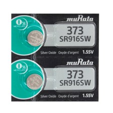 373 SR916SW Murata Batteries 2 Pcs - Replaces Sony