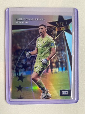 Panini Select Fifa 22/23 - E. Martinez - Select Stars - Silver Prizm - Argentina