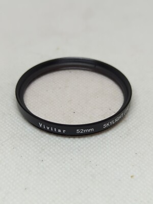Filtre Vivitar Light Green 52mm – Polarisant, Très Bon état
