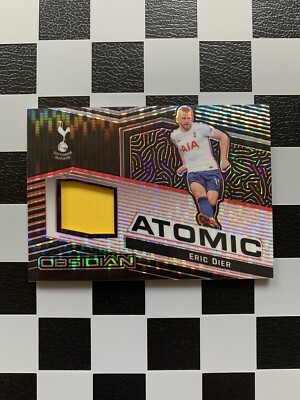 2021-22 Panini Obsidian Atomic Material Eric Dier Red Pulsar /44 Tottenham