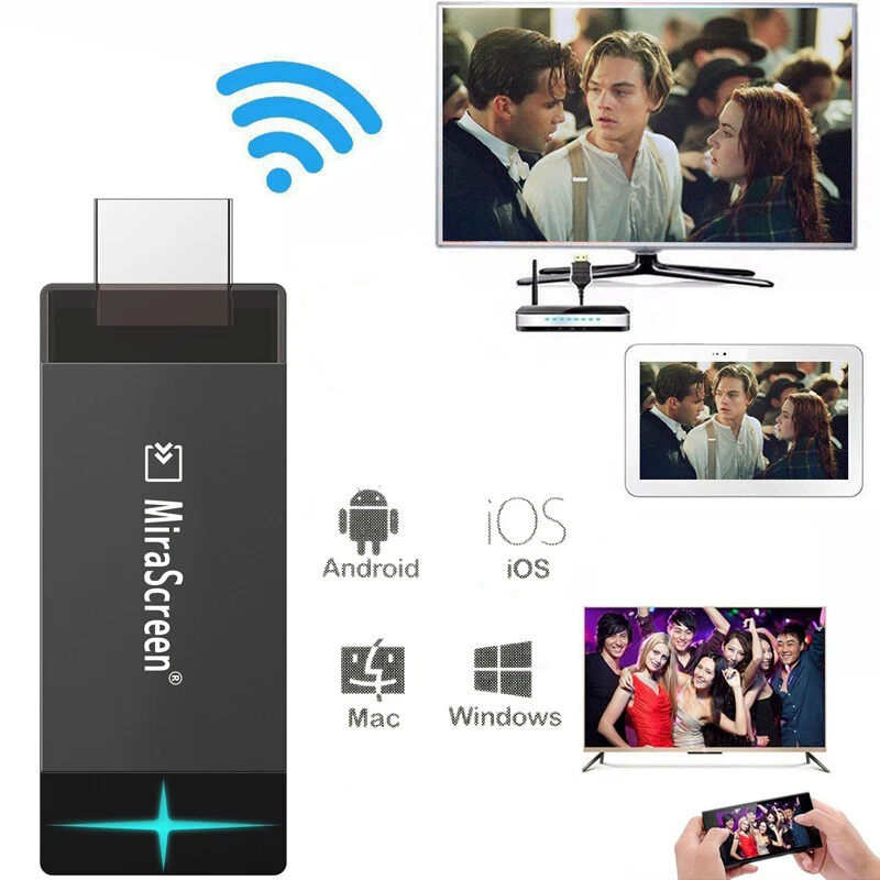 5G Wireless WiFi HDMI HDTV Video Adapter for iPhone 11 12 X 8 IOS Android to TV - Image 2 of 4