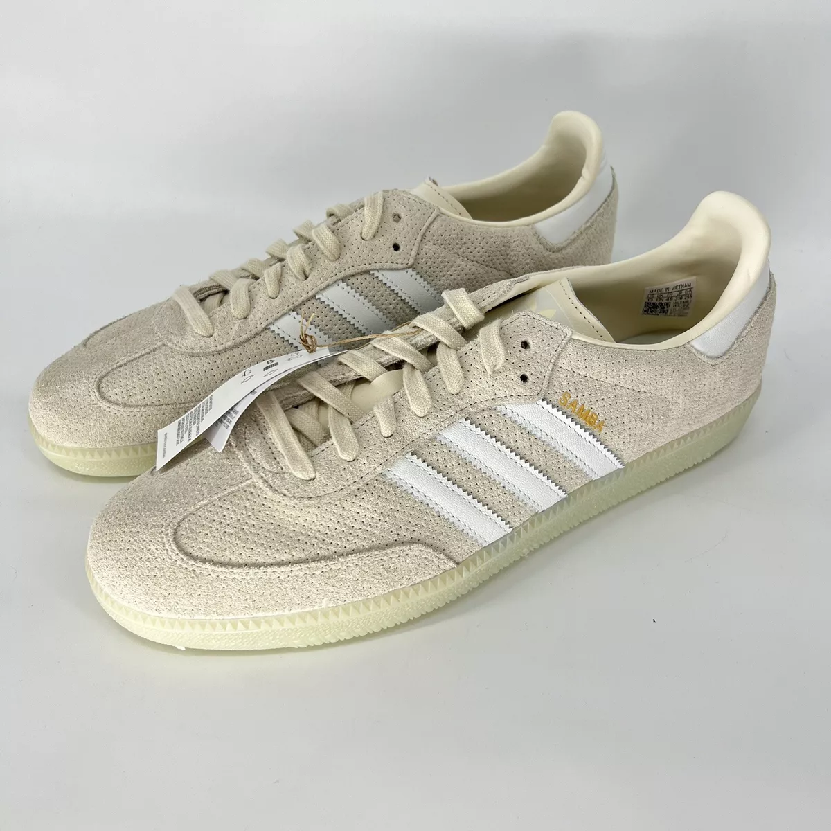 Adidas Samba OG 'White Linen Green' | Men's Size 13