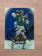 Neil O’Donnell 1997 Donruss Leaf IP Auto Autograph 