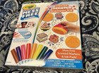 Crayola Deluxe Scented Stamper Kit Color Wonder Mess Free Coloring Set 50 Blank