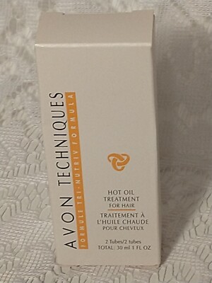 Avon Techniques Hot Oil Hair Treatment Expired  tblay1