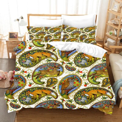 3D Fairy Animal Hand Drawn Quilt Cover Set Bedding Sets Pillowcases 64