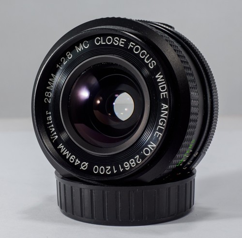 Vivitar MC 28mm F 2.8 Wide Angle, Close Focus Prime Lens. Olympus OM Mount - Picture 4 of 17