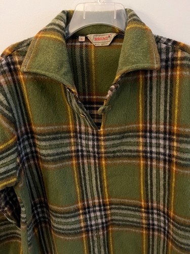 Vintage Montgomery Ward Brent Womens All Wool Tartan Pullover size S - Picture 2 of 20