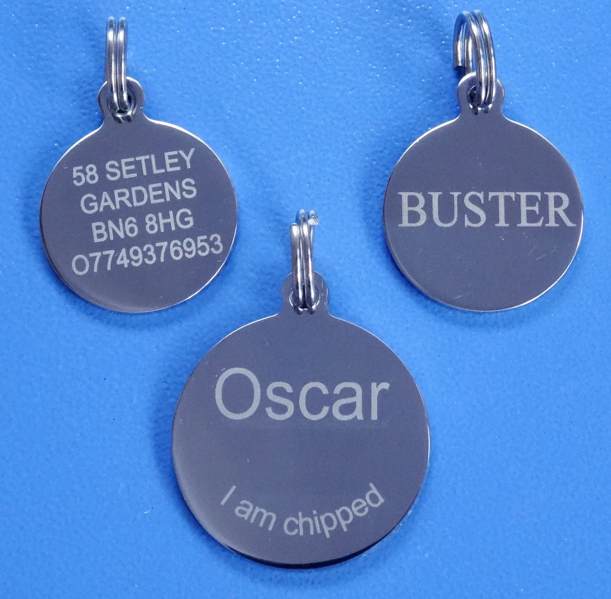 Ebay dog tags engraved sales