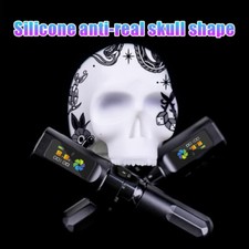Tattoo Practice Model Skin 3D White Silicone Skull 10cm x 6cm Training Supplies