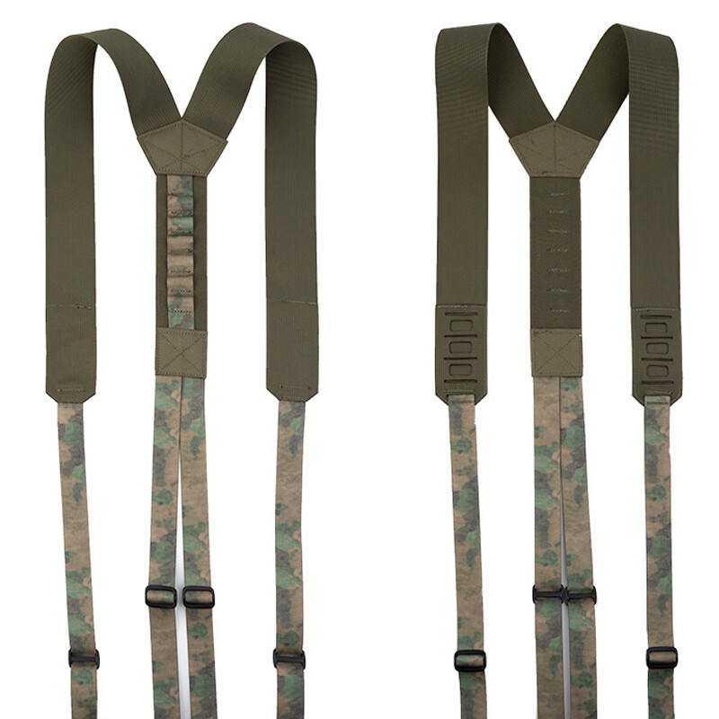 Tactical Molle Waist Belt Y-type Suspenders Waist Seal Hanging Shoulder  Strap