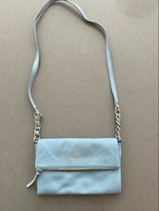 leather fold over crossbody bag
