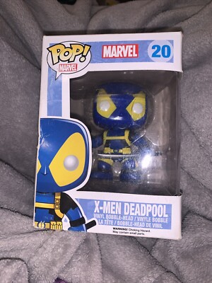 Funko Pop! Marvel: Deadpool #20 - X-Men Deadpool (Blue & Yellow)