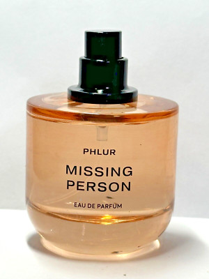 PHLUR MISSING PERSON EAU DE PARFUM  50ml  1.7 oz no box cap  see picture