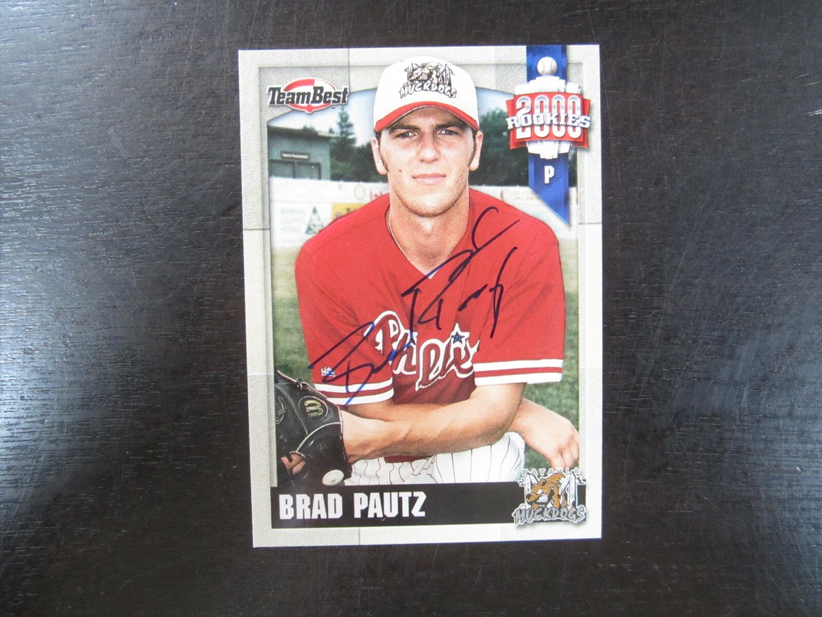 2000 Best # 67 Brad Pautz Autograph Signed Card (B) Batavia