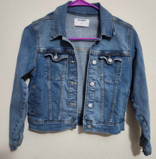 Old Navy Denim Jean Jacket Kids Girls Medium 10-12