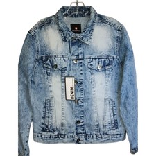 Bnwt• Southpole Acid Wash Women Medium Denim Jean Jacket Sfpf •aljacket