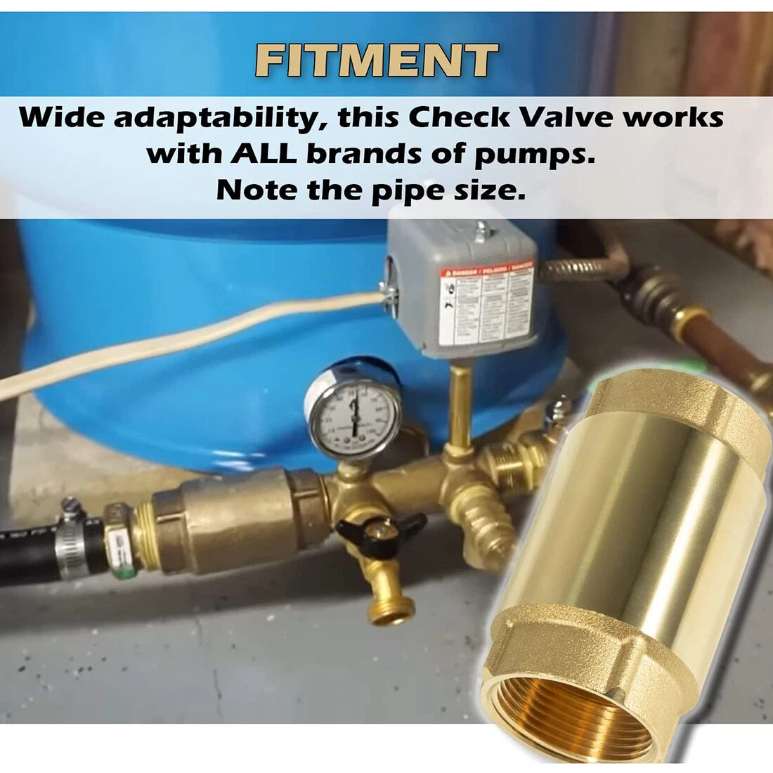 Well pump check valve online