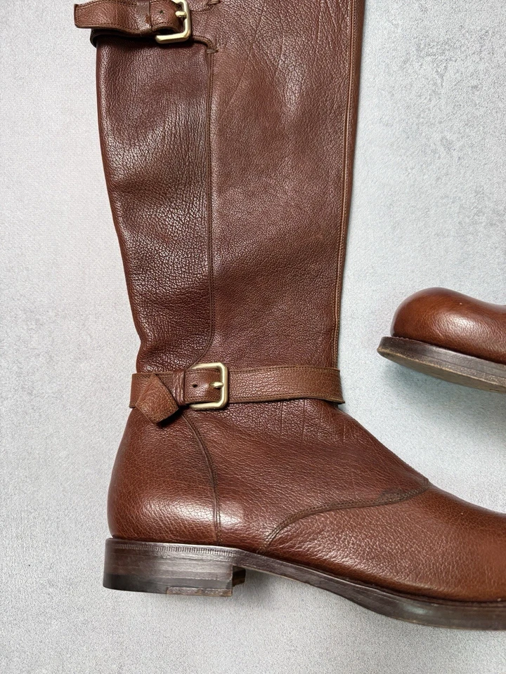 Botas Altas Jil Sander Mujer Talla EU 40; US 10 Marrón Diseñador  Foto 3 de 4