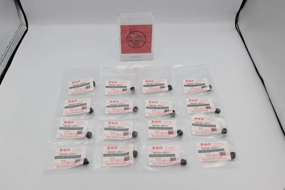 SELLOS DE ACEITE DE VÁLVULA 09289-05011 16P Fit SUZUKI 1999 - 2022 HAYABUSA GSX1300R Foto 2 de 4