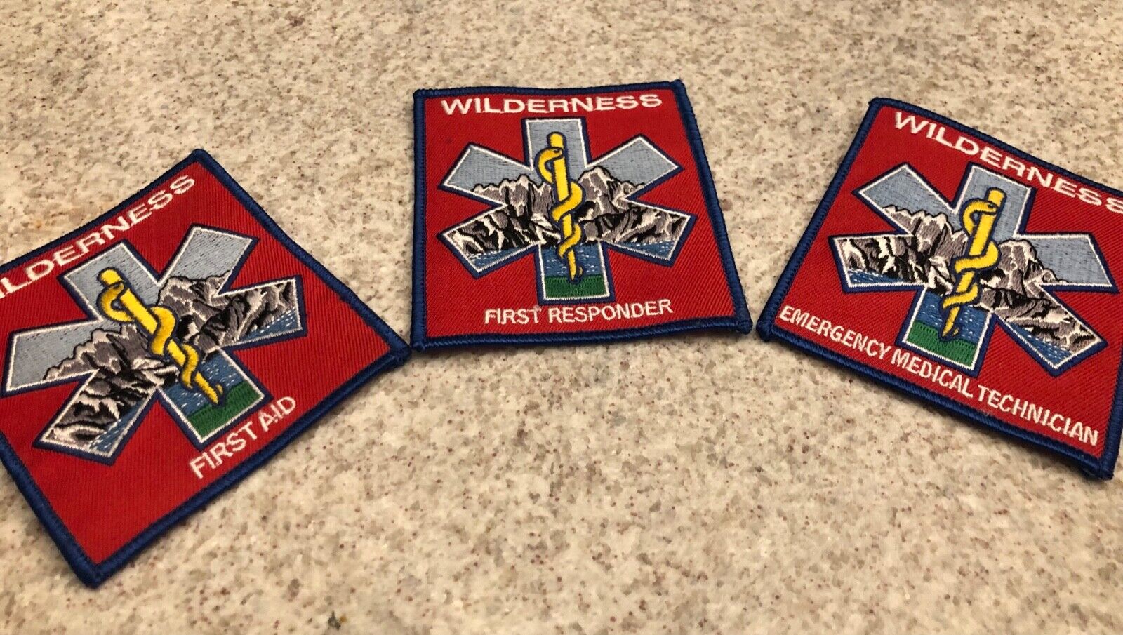 Wilderness First Aid Patch - Choose First Aid or EMT. WFA Patch - BSA - WEMT