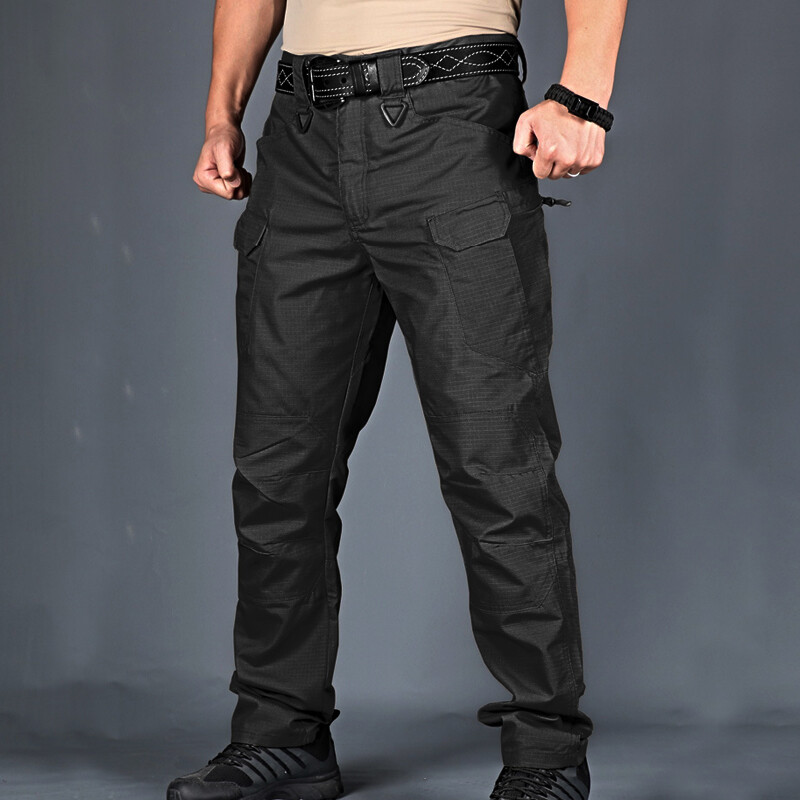 Solider Tactical Waterproof Work Trousers Men Cargo Pants Combat Hiking