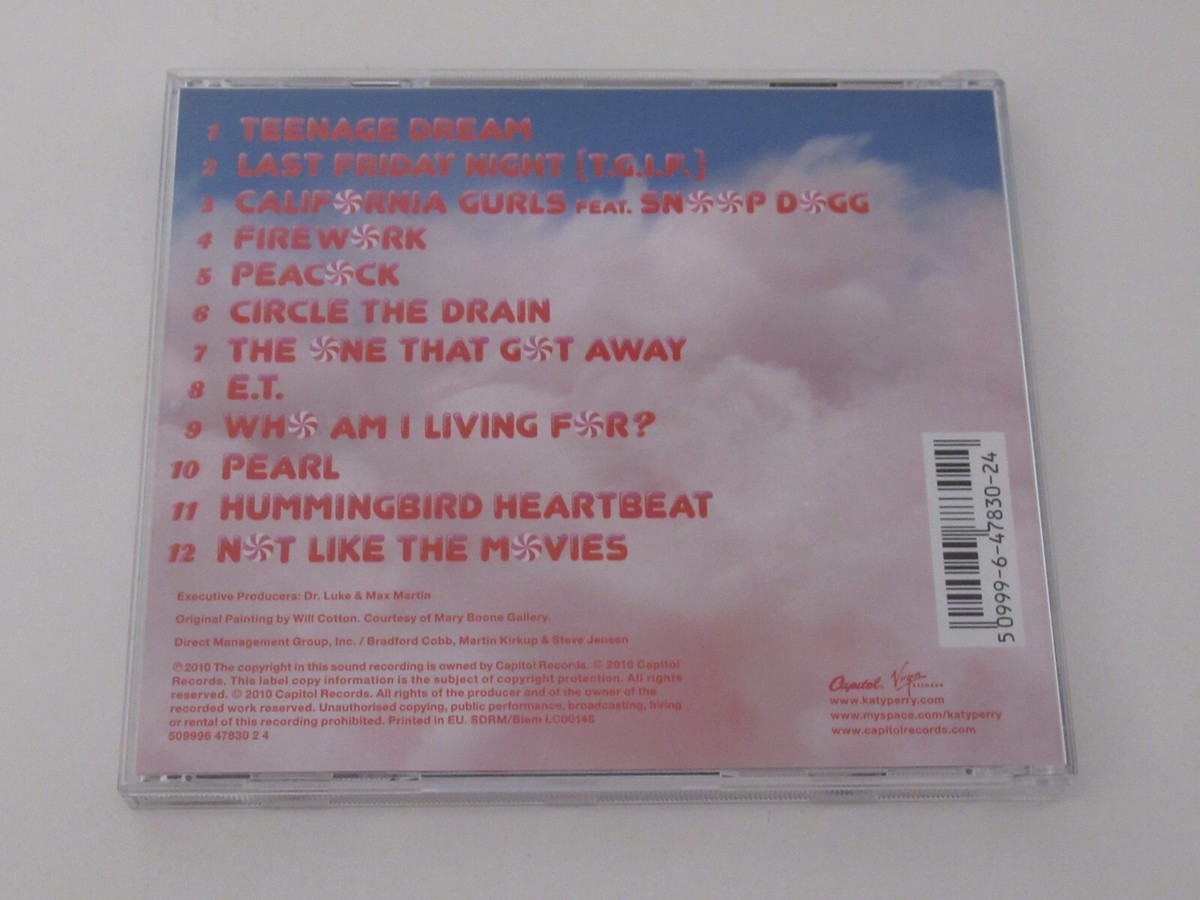 Katy Perry – Teenage Dream/Capitol Records – 509996 47830 2