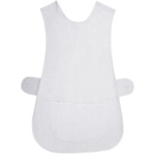 LADIES WOMEN TABARD APRON OVERALL KITCHEN CATERING CLEANING BAR PLUS SIZE POCKET