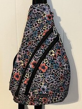 Sakroots On The Go Sling Backpack - Pink Mojave Canyon