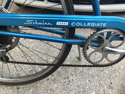 Schwinn Collegiate Sport Baby Blue Vintage 5 Five Speed. All