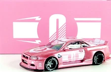Kaido House x Mini GT Nissan Skyline (R34) Kaido Racing Factory V1 KHMG128 1/64