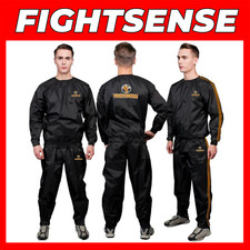 FIGHTSENSE Heavy Duty Sauna Suit for Men and Women Exercise Gym Fitness