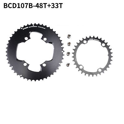 107BCD Bike Double Chainring Round 2X for Sram FORCE ETAP 107BCD Bike Double Chainring Round 2X for Sram FORCE ETAP