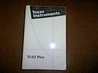 Ti-83 Plus Graphic Calculator Paperback Instruction Manual Guidebook Guide Book