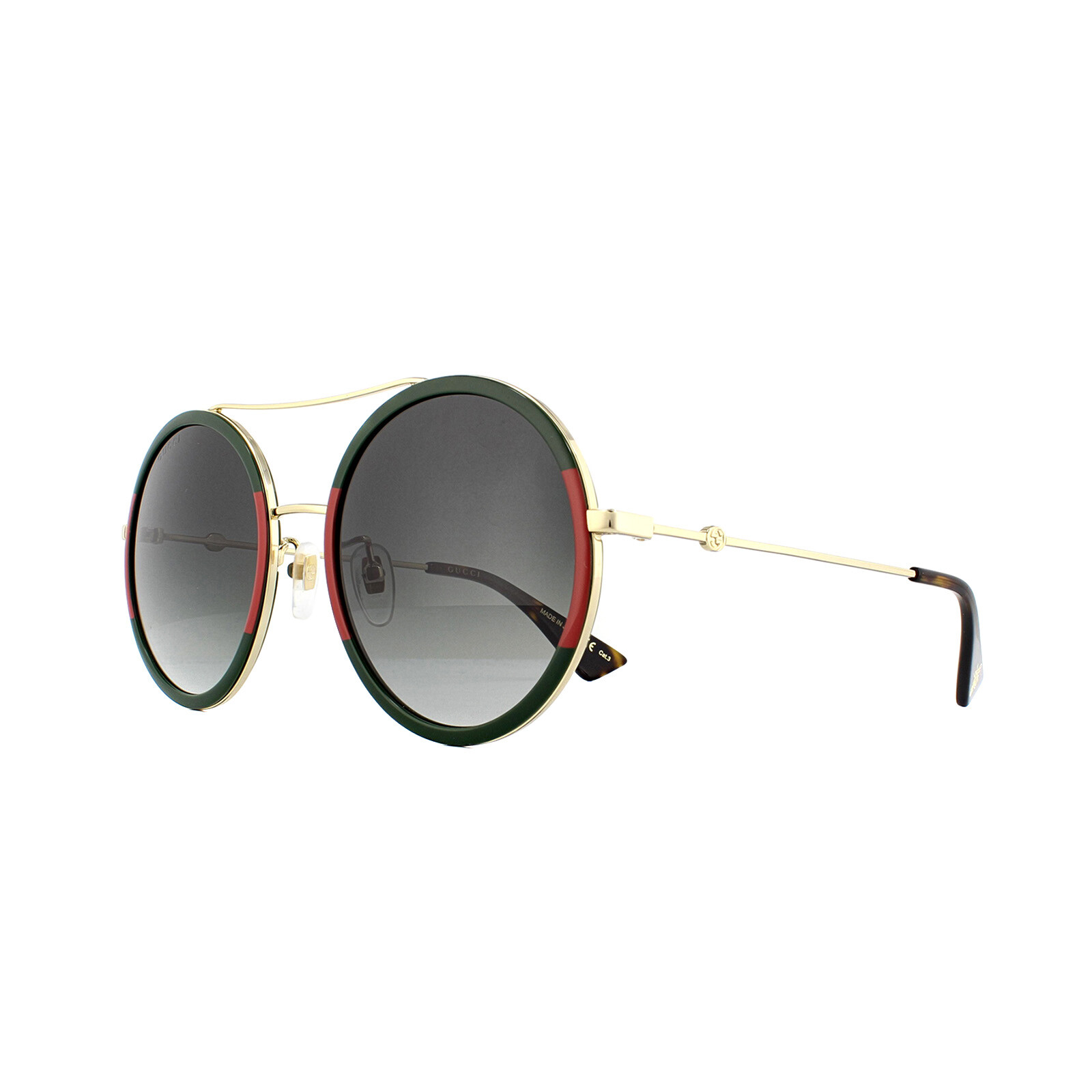 gucci green gradient sunglasses