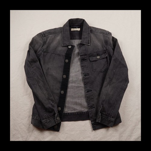 ALL SAINTS STRUAN DENIM JACKET SMALL 