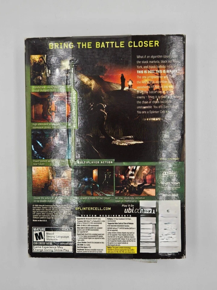 Tom Clancy's Splinter Cell: Chaos Theory PC 2005 - Image 3 of 3