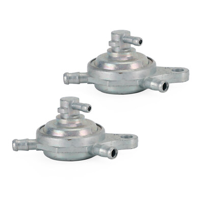 2x Kraftstoffpumpe Benzinhahn 3Anschlüsse für Kreidler Jonway Rex SYM JM Baotian