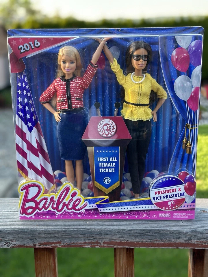 Muñeca Barbie Presidente y Vicepresidente - 2016 Foto 2 de 4