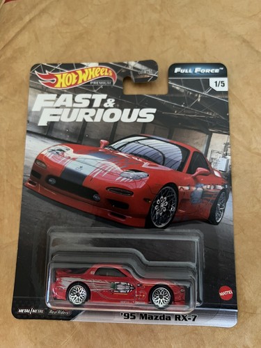 Hot Wheels - 95 Mazda RX-7 - 1/5 - Fast & Furious - Full Force - GJR76