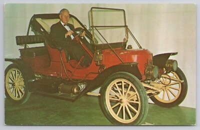1967 Postcard 1910 Stanley Steamer Harold Warp Pioneer Village Minden NE