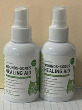 Lot of 2 Chew Heal Wounds  Sores Healing Aid Spray - 4 oz ea - 05/2027