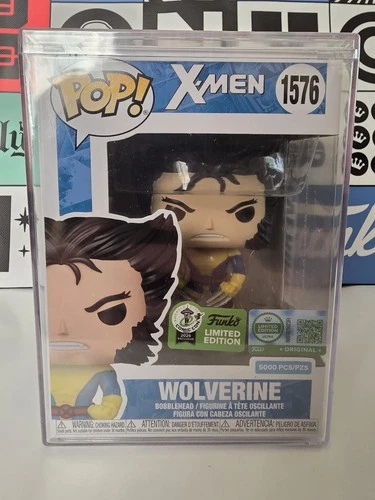 Funko Pop! Wolverine (Classic Unmasked) #1576 w/ Protector LE 5000 ECCC In Hand