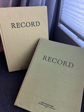 Vintage Federal Supply Service Record Books G...