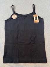 Shapermint All Day Everyday Scoop Neck Cami 3XL Black Shapewear