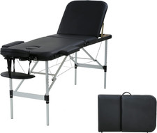 Massage Tables Portable Lash Bed 73 Inch Aluminium Tattoo Table Height Adjustabl